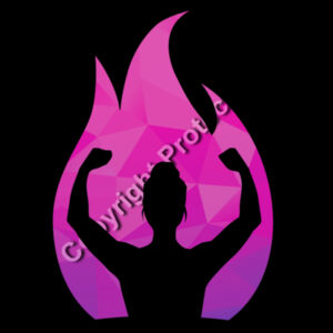 Woman on fire Design