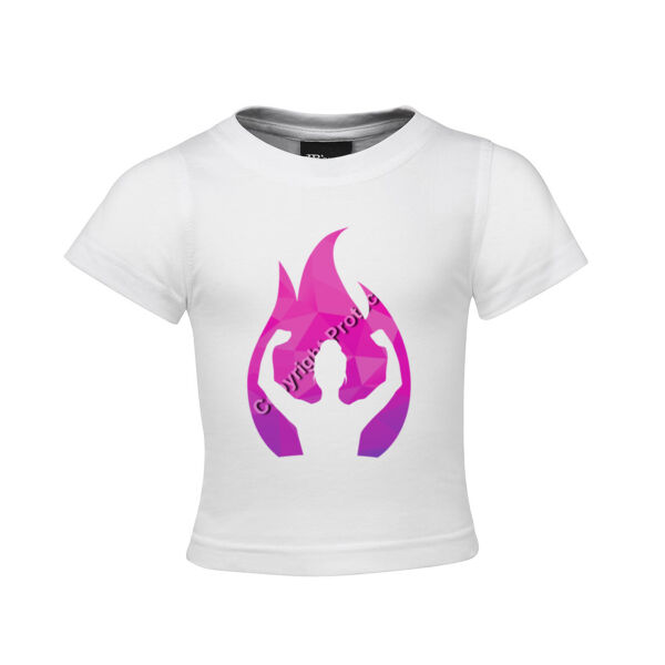 Woman on fire kids singlet Thumbnail
